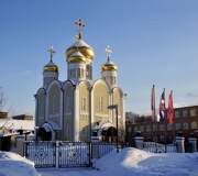 Нагатинский затон. Спиридона Тримифунтского в Нагатинском затоне, церковь
