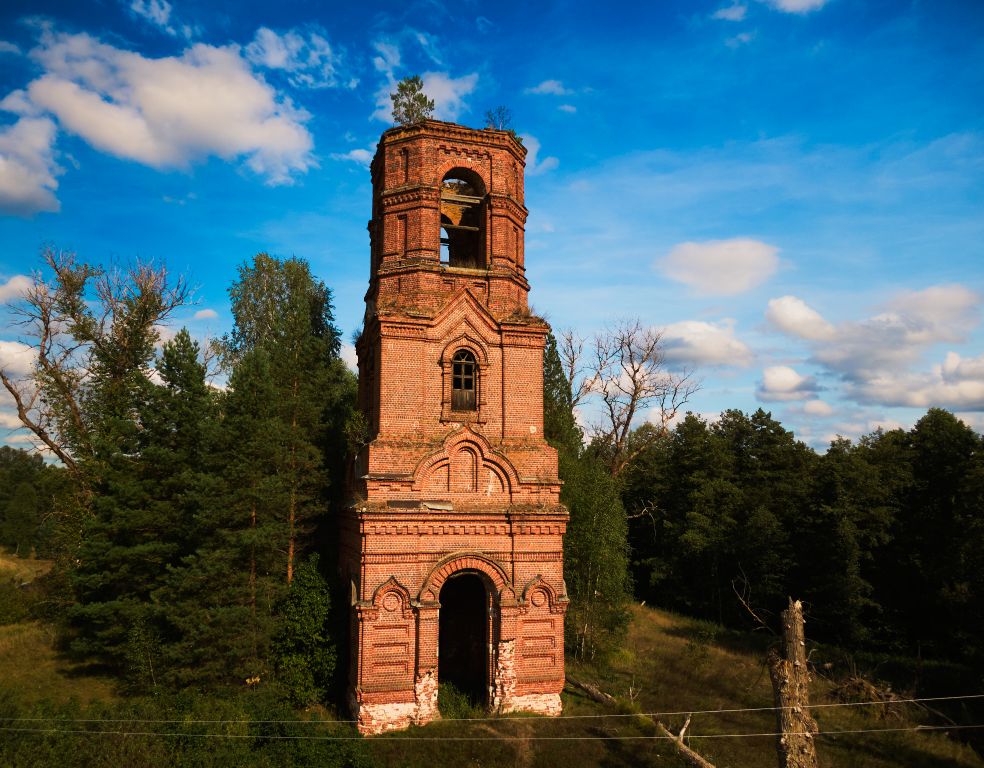 Церковь Параскевы Пятницы, Шеенки (Шеянки, Шеинки) (Клепиковский район, Рязанская область). фасады