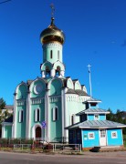 Часовня Сошествия Святого Духа, Вид с юго-востока. на переднем плане - Духовская часовня, на дальнем - Духовской храм.<br>, Новодвинск, Новодвинск, город, Архангельская область
