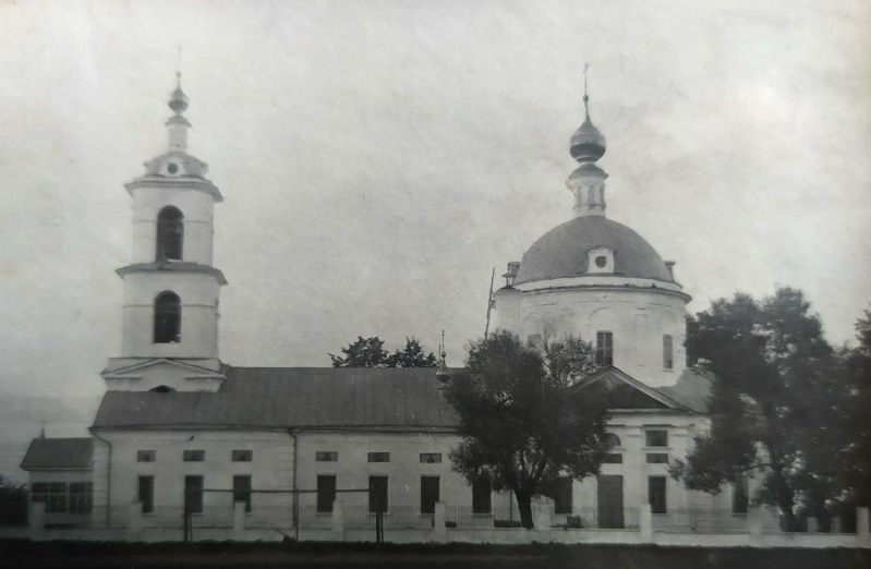 Церковь Преображения Господня (старая), Люберцы (Люберецкий городской округ, гг. Лыткарино, Котельники, Московская область). архивная фотография, Фото 1920-ых - начала 1930-ых годов из фондов Государственного музея А.С. Пушкина