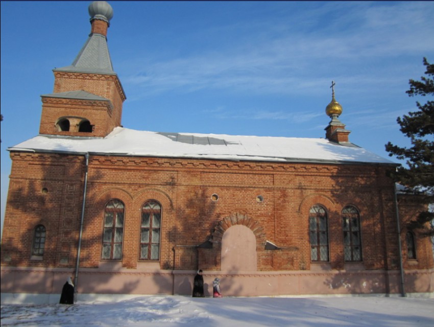 Линевичи. Рождество-Богородицкий Южно-Уссурийский женский монастырь. Церковь Рождества Пресвятой Богородицы. фасады