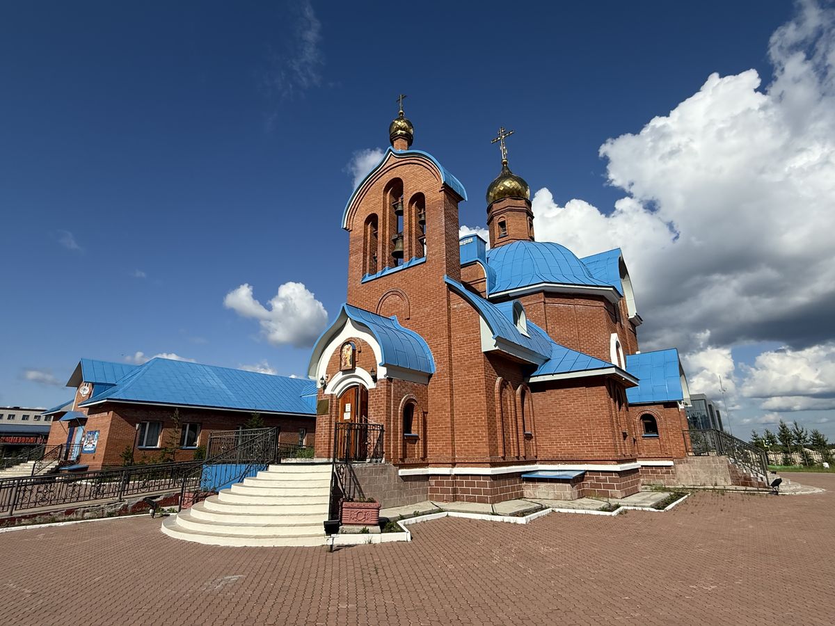 Церковь Благовещения Пресвятой Богородицы, Коротчаево (Пуровский район, Ямало-Ненецкий автономный округ). фасады, Вид с юго-запада