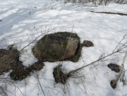 Церковь Благовещения Пресвятой Богородицы, Один из немногих уцелевших валунов.<br>, Пшеничище, Тутаевский район, Ярославская область