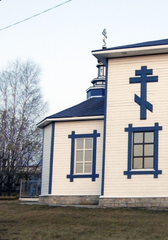 Церковь Покрова Пресвятой Богородицы, Большие Аты (Нижнекамский район, Республика Татарстан). архитектурные детали, Апсида церкви