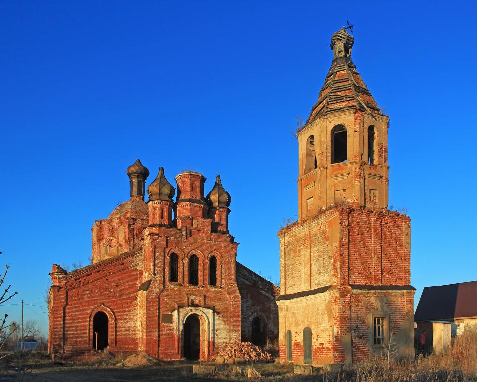 Церковь Воскресения Словущего, Змеево (Змиёво) (Чистопольский район, Республика Татарстан). фасады