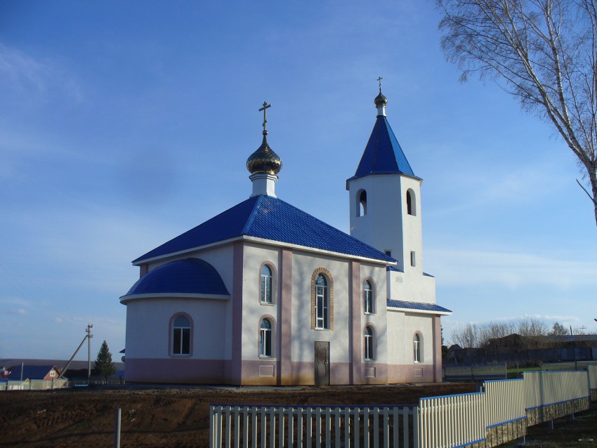 Шереметьевка. Церковь Покрова Пресвятой Богородицы (новая). фасады