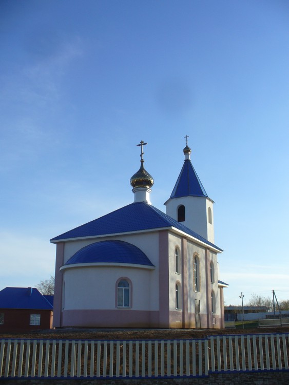 Шереметьевка. Церковь Покрова Пресвятой Богородицы (новая). фасады