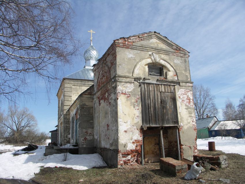 Пищалево. Церковь Благовещения Пресвятой Богородицы. фасады