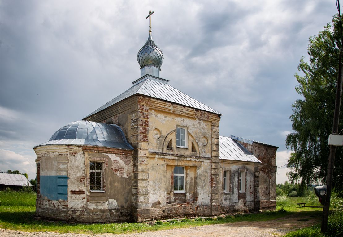 Пищалево. Церковь Благовещения Пресвятой Богородицы. фасады