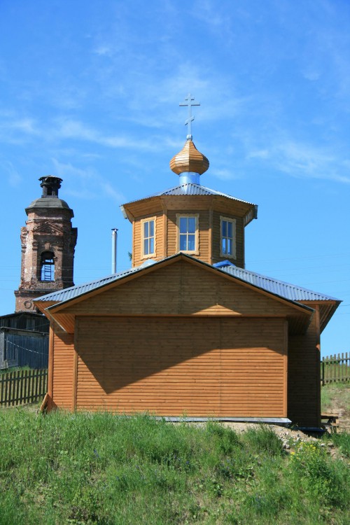 Церковь Димитрия Спасского, Помоздино (Усть-Куломский район, Республика Коми). фасады