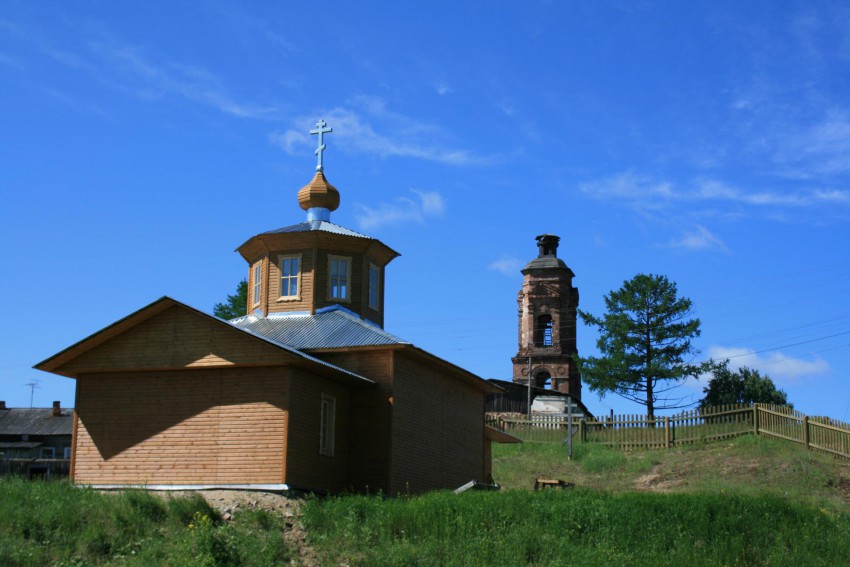 Помоздино. Церковь Димитрия Спасского. фасады