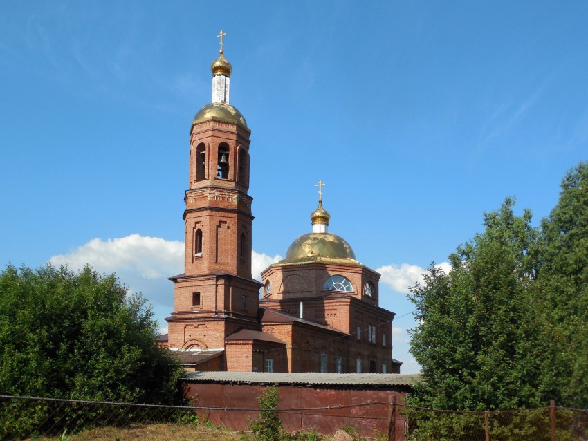 Тюрнясево. Церковь Тихвинской иконы Божией Матери. фасады