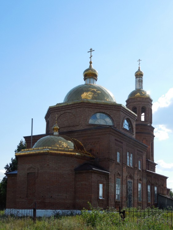 Церковь Тихвинской иконы Божией Матери, Тюрнясево (Нурлатский район, Республика Татарстан). фасады