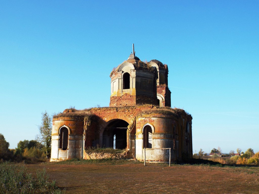 Церковь Николая Чудотворца, Русская Чебоксарка (Новошешминский район, Республика Татарстан). фасады