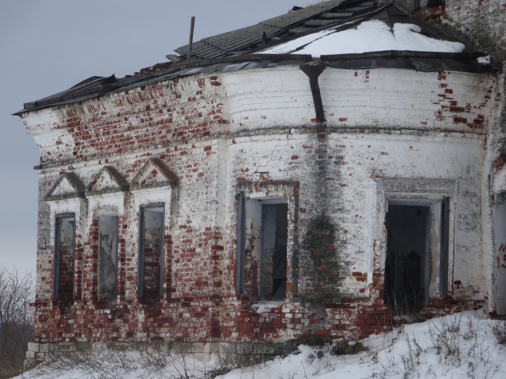 Церковь Рождества Христова, Ступино (Холмогорский район, Архангельская область). архитектурные детали, Иоанно-Богословский придел храма