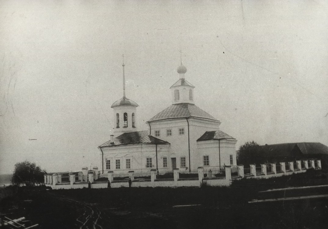 Церковь Рождества Христова, Ступино (Холмогорский район, Архангельская область). архивная фотография, Церковь Рождества Христова, 1900 г.