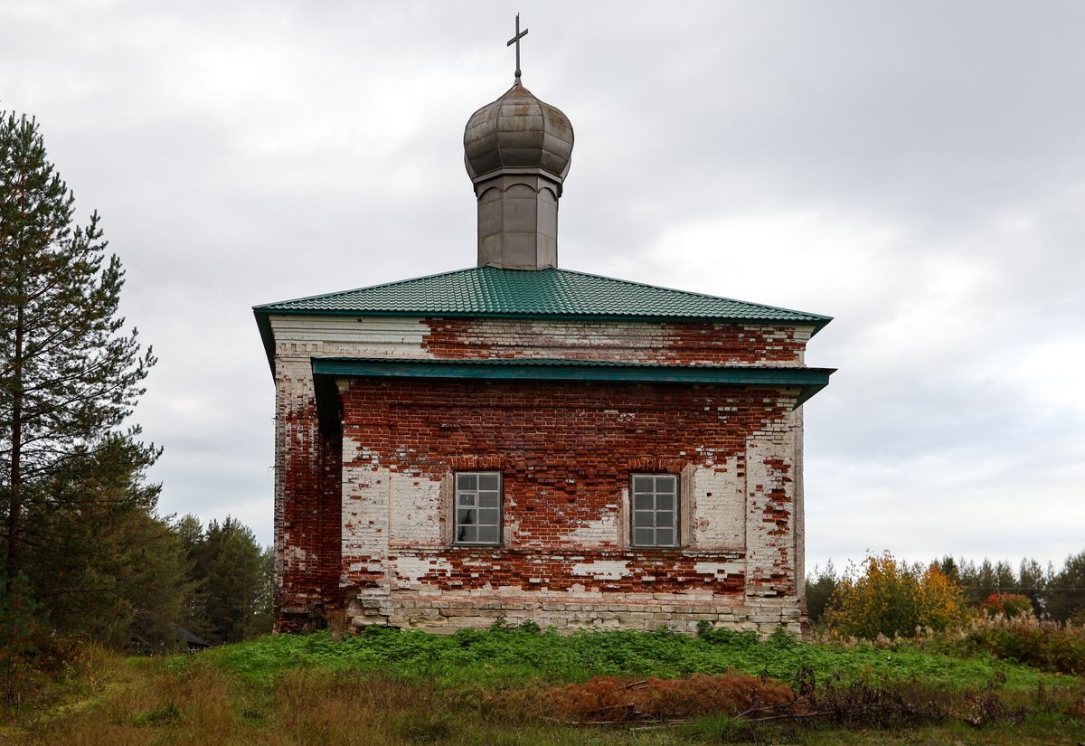 Церковь Рождества Христова, Погост (Ныкола) (Холмогорский район, Архангельская область). фасады