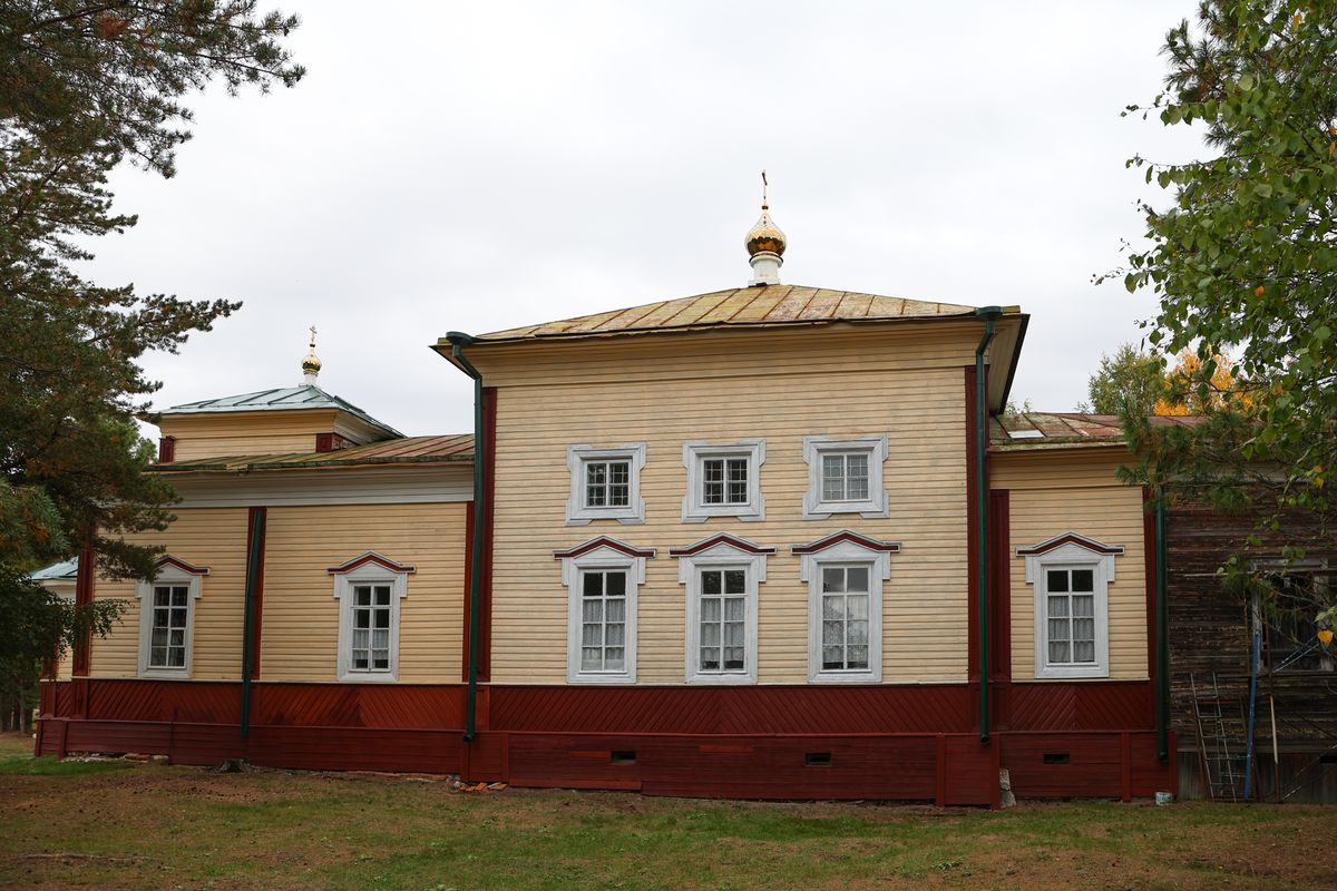 Церковь Рождества Христова, Коскошина (Холмогорский район, Архангельская область). фасады