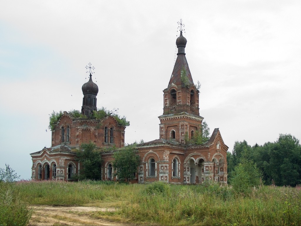 Елёво (Петропавловское), урочище. Церковь Петра и Павла. фасады