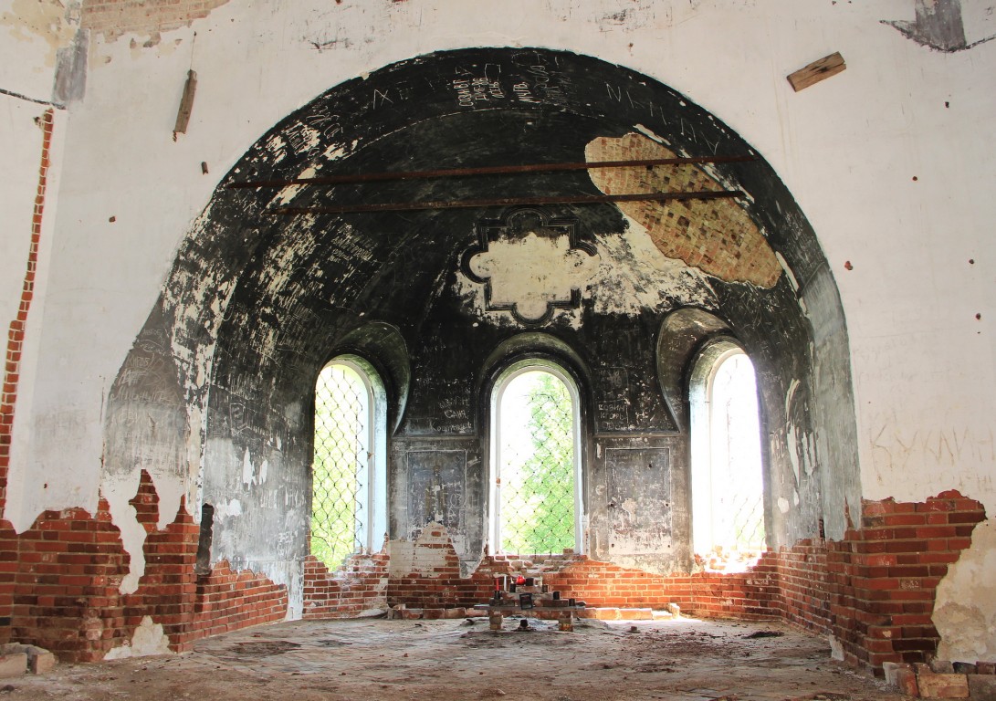 Церковь Петра и Павла, Елёво (Петропавловское), урочище (Белохолуницкий район, Кировская область). интерьер и убранство