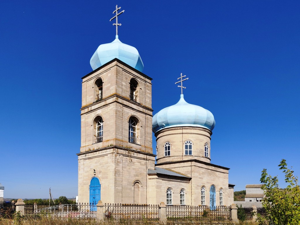Спиридоновка. Церковь Михаила Архангела. фасады
