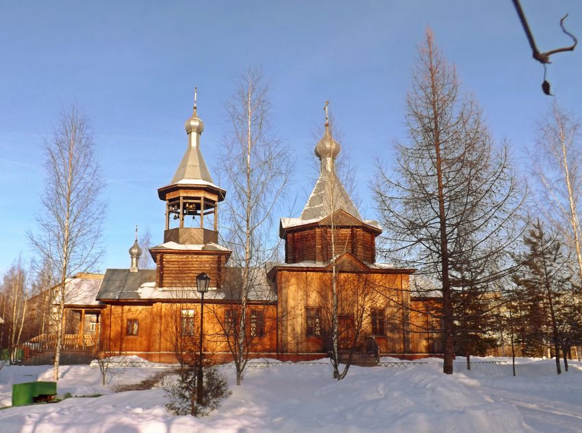 Лянгасово. Церковь Казанской иконы Божией Матери. фасады