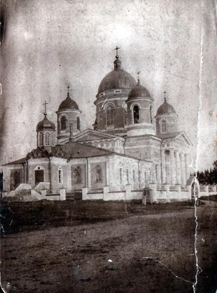 Церковь Троицы Живоначальной на погосте Баранья Гора, Кунино (Кувшиновский район, Тверская область). архивная фотография, Из частной коллекции Михаила Мещанинова