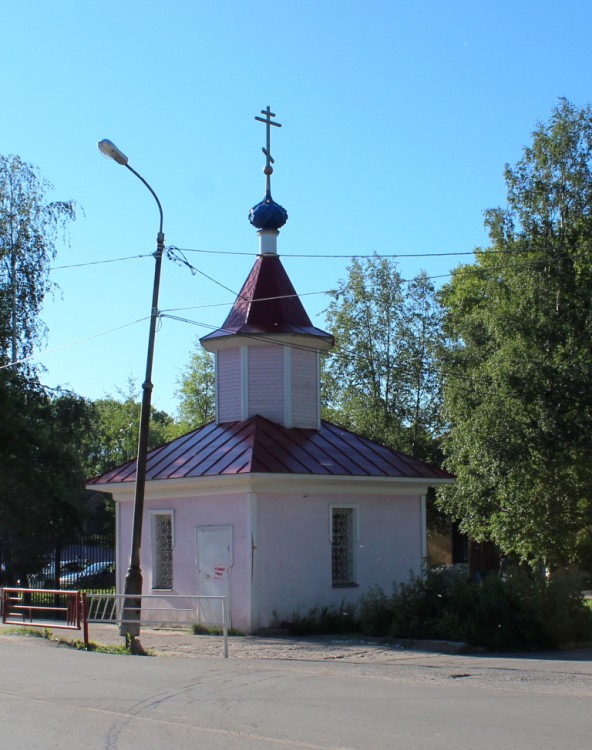 Новодвинск. Часовня Луки (Войно-Ясенецкого). фасады, Вид с северо-запада