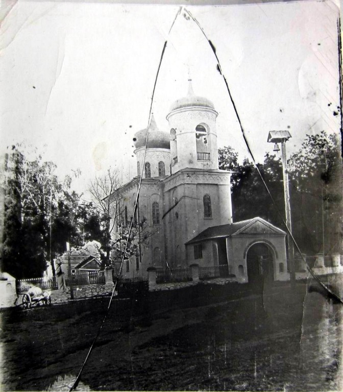 Ям-Тёсово. Церковь Спаса Преображения. архивная фотография, 1915 год с сайта https://pastvu.com/p/402189