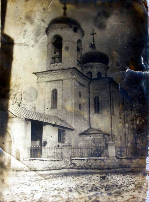 Церковь Преображения Господня, Ям-Тёсово (Лужский район, Ленинградская область). архивная фотография, 1915 год с сайта https://pastvu.com/p/402190