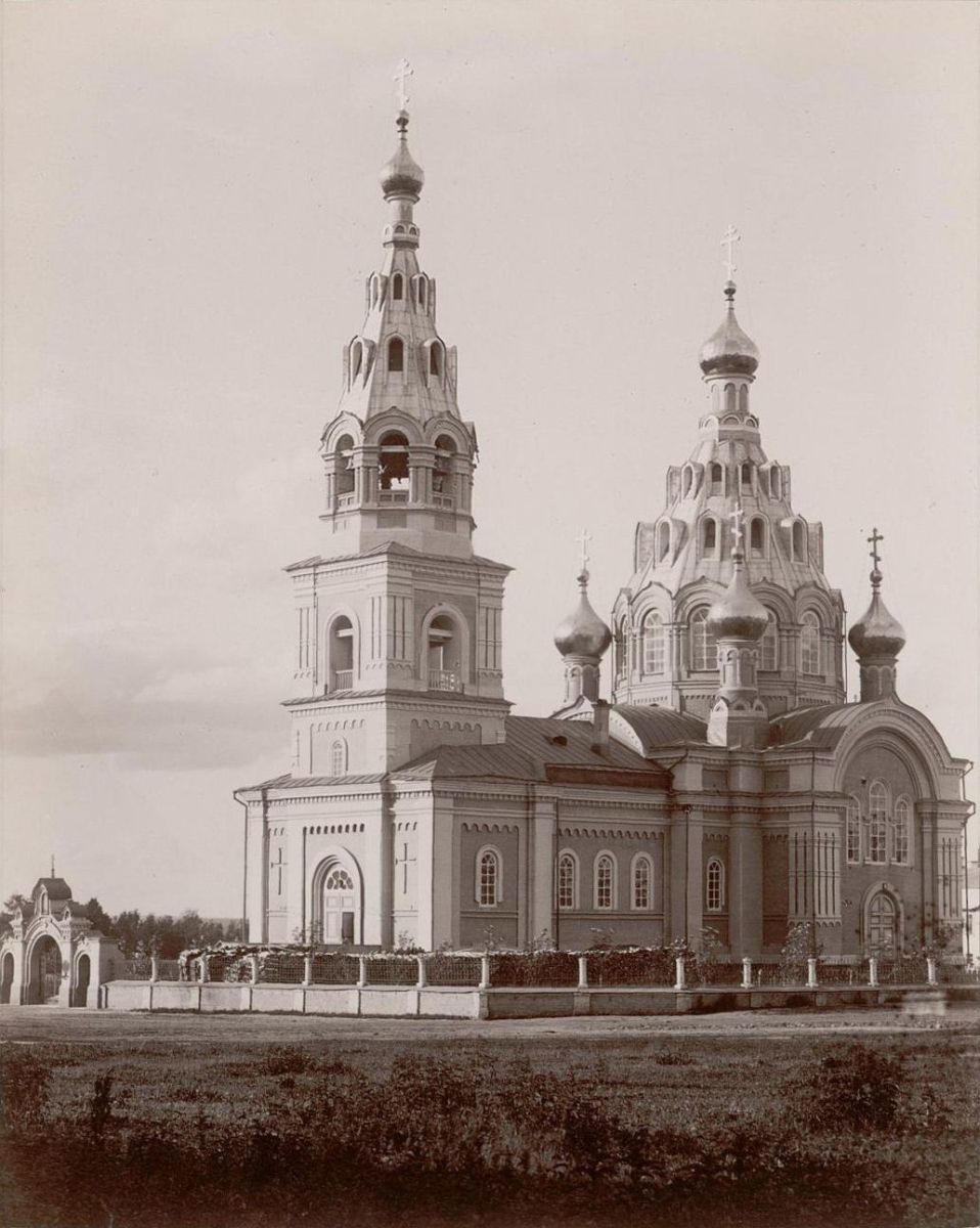 Церковь Воскресения Христова и Александра Невского, Пермь (Пермь, город, Пермский край). архивная фотография, Фото 1887 года из фондов Музея Академии художеств. Автор Степан Васильевич Рылов