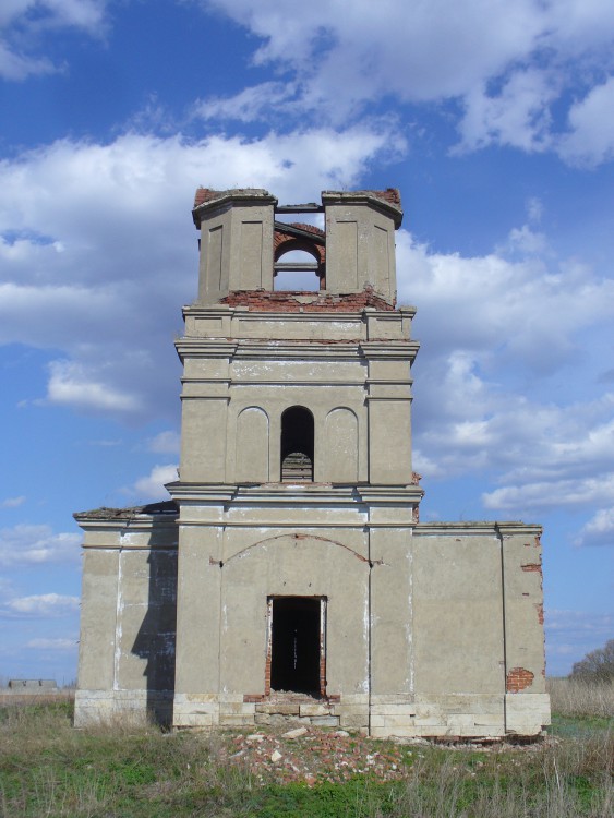 Русские Сарсазы. Церковь Покрова Пресвятой Богородицы. фасады