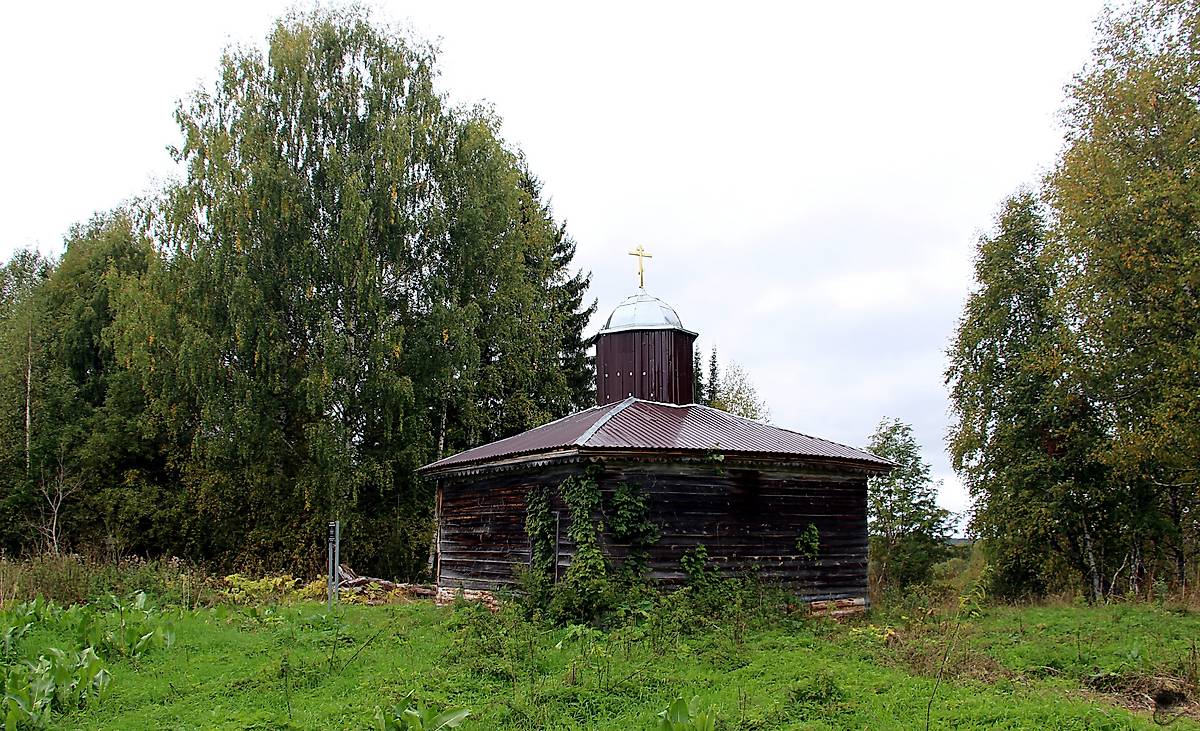 фасады. Часовня Покрова Пресвятой Богородицы, Горячево (Лузский район, Кировская область)