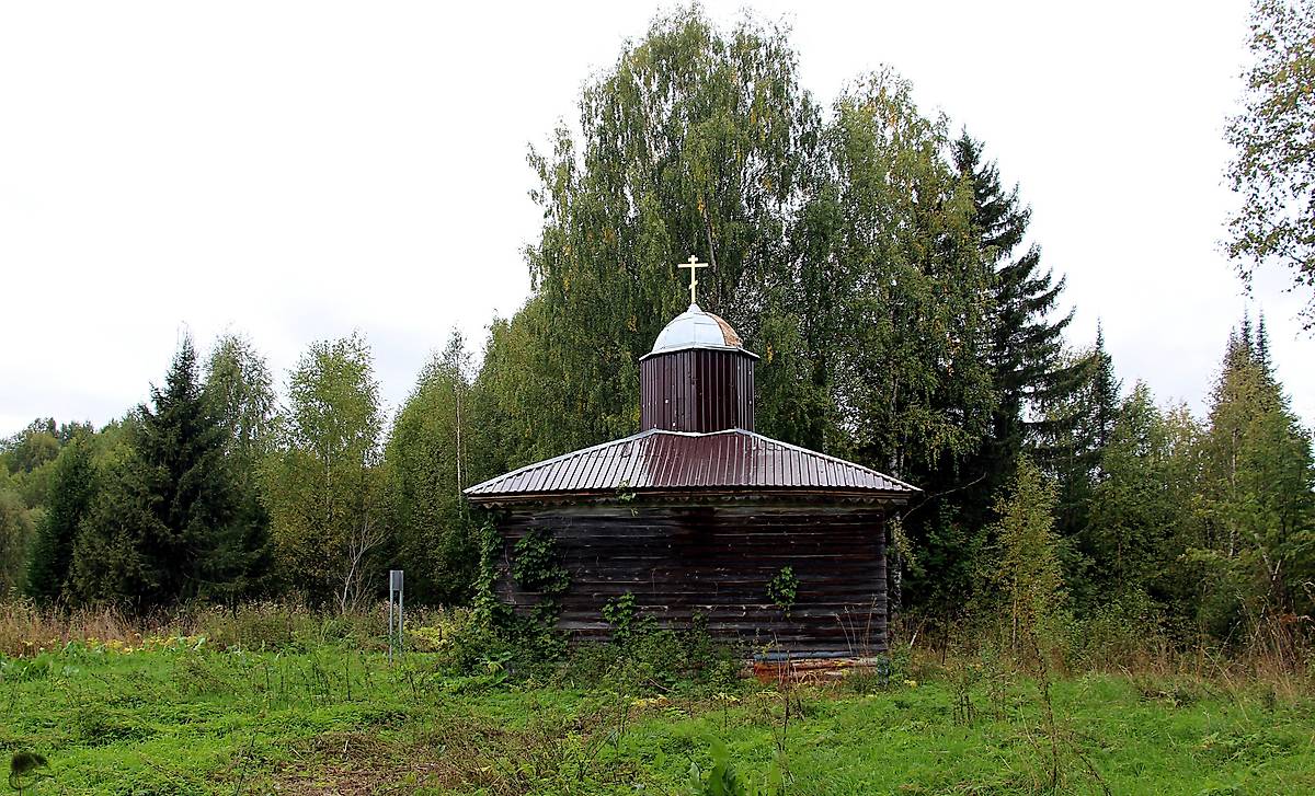 фасады. Часовня Покрова Пресвятой Богородицы, Горячево (Лузский район, Кировская область)