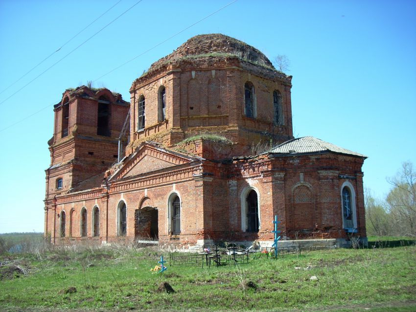 Лужны. Церковь Успения Пресвятой Богородицы. фасады