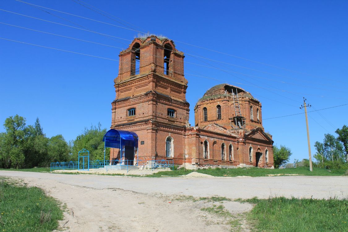 Лужны. Церковь Успения Пресвятой Богородицы. фасады