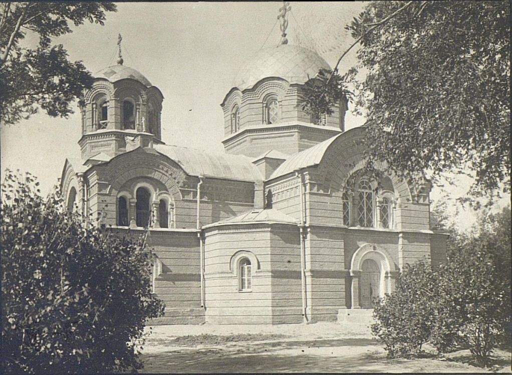 Церковь Казанской иконы Божией Матери (новая), Кызылорда (Кызылординская область, Казахстан). архивная фотография, Фото А.Л. Мелкова. 1928 год.