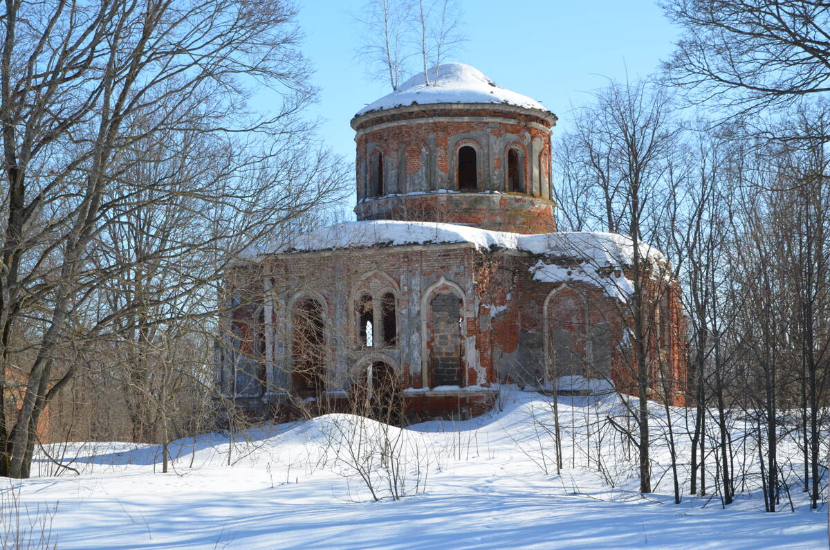 Церковь Михаила Архангела, Архангельское (Чернский район, Тульская область). фасады