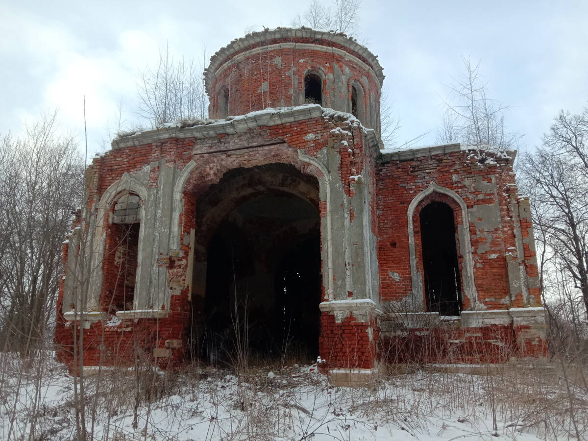 Церковь Михаила Архангела, Архангельское (Чернский район, Тульская область). фасады