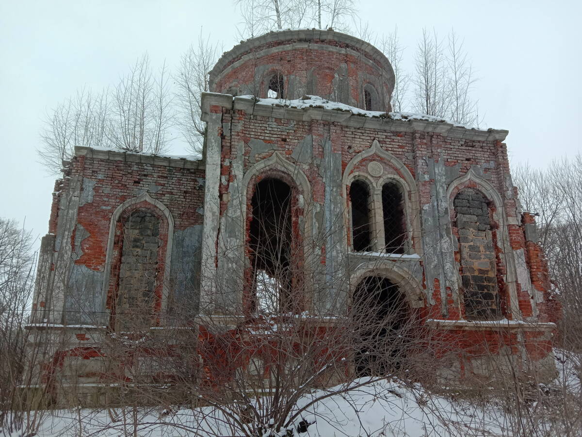 Церковь Михаила Архангела, Архангельское (Чернский район, Тульская область). фасады
