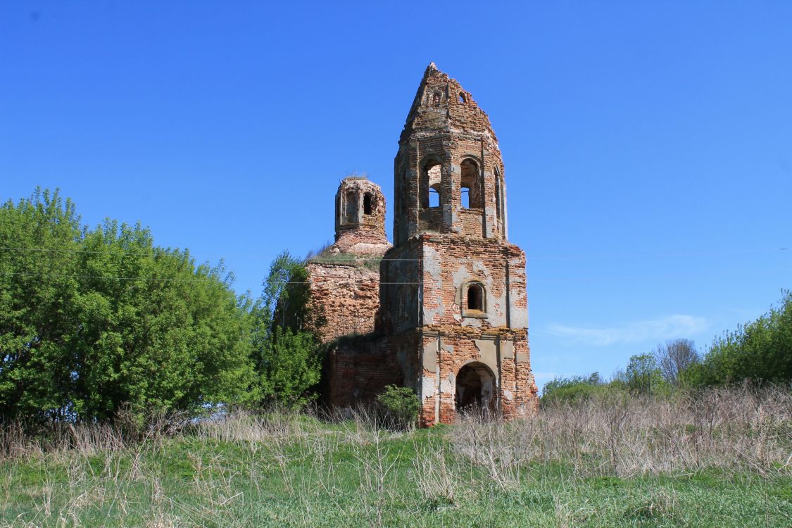 Церковь Тихвинской иконы Божией Матери, Воскресенское (Чернский район, Тульская область). фасады