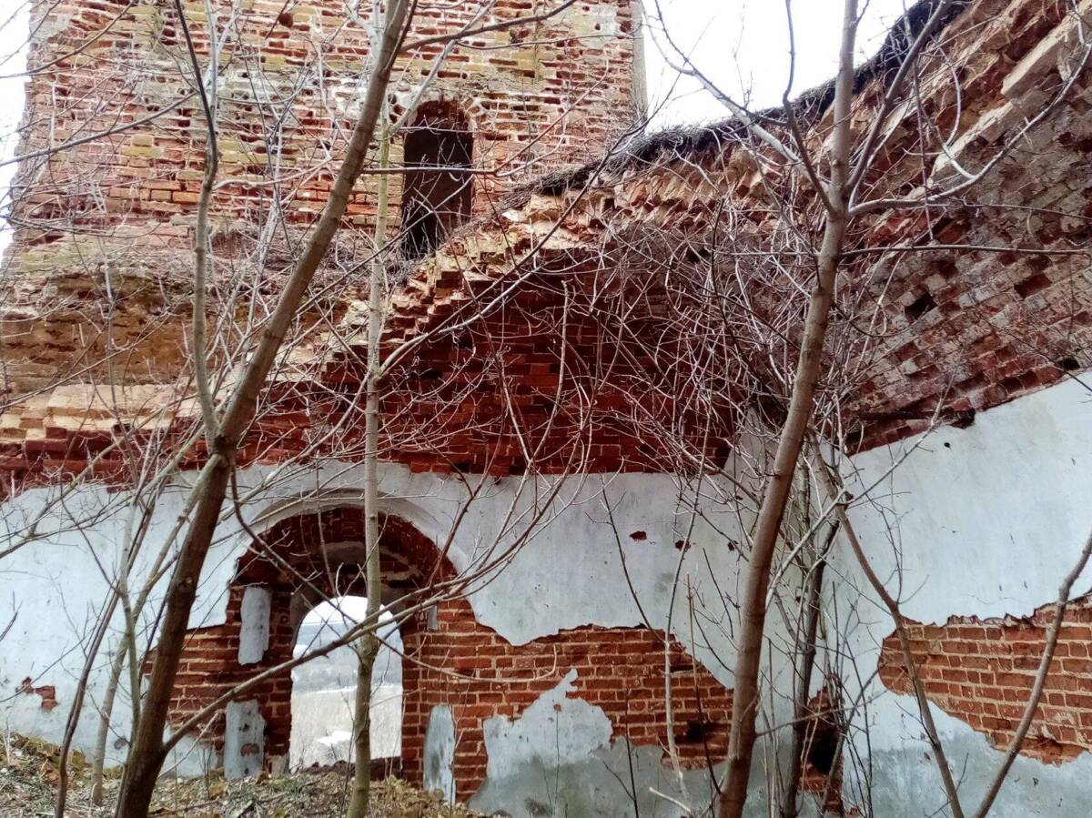 Церковь Тихвинской иконы Божией Матери, Воскресенское (Чернский район, Тульская область). интерьер и убранство