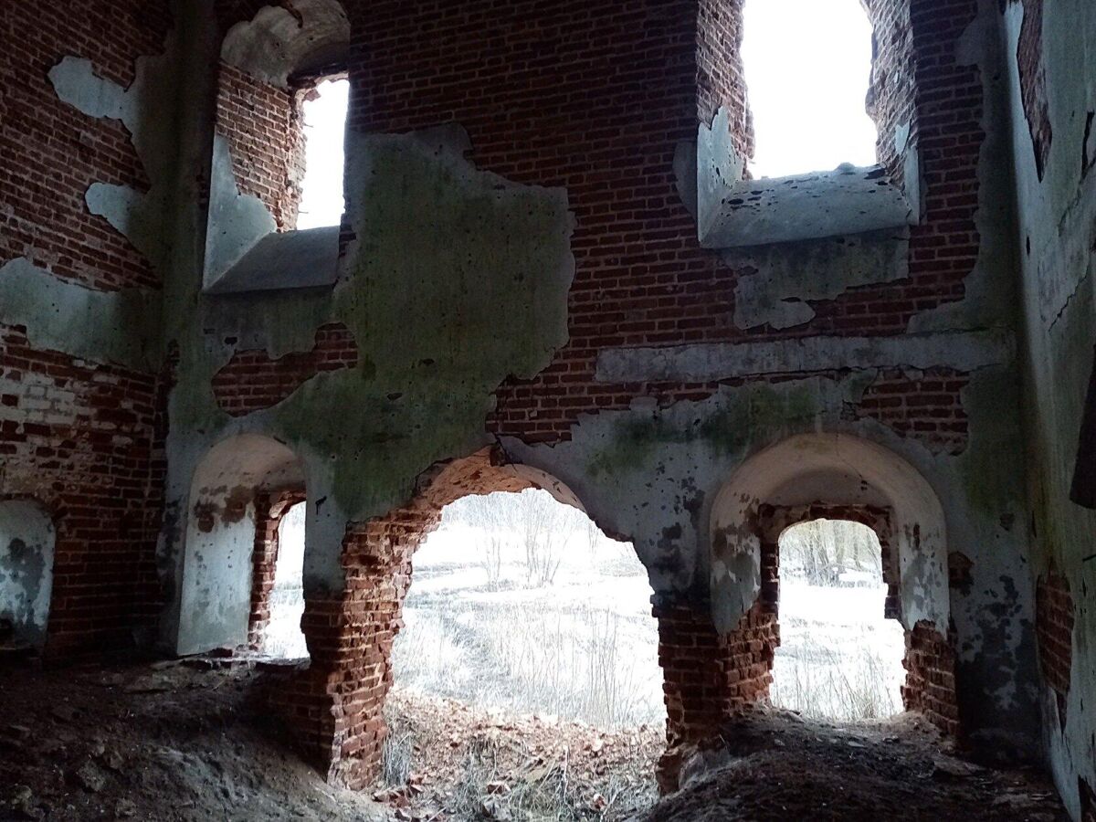 Церковь Тихвинской иконы Божией Матери, Воскресенское (Чернский район, Тульская область). интерьер и убранство