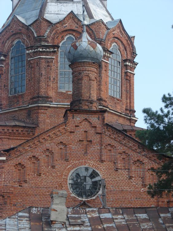 Церковь Покрова Пресвятой Богородицы, Нижнеспасское (Рассказовский район и г. Рассказово, Тамбовская область). архитектурные детали
