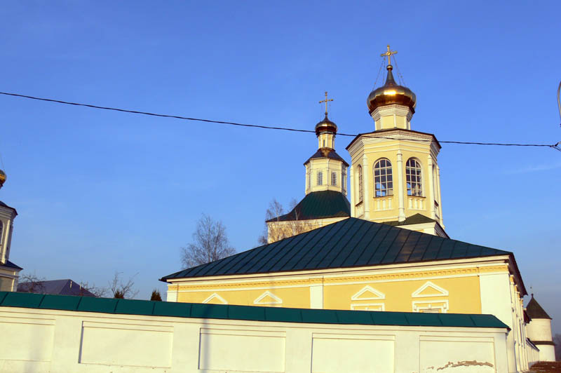 Иоанно-Богословский Макаровский мужской монастырь. Церковь Михаила Архангела, Макаровка (Саранск, город, Республика Мордовия). фасады