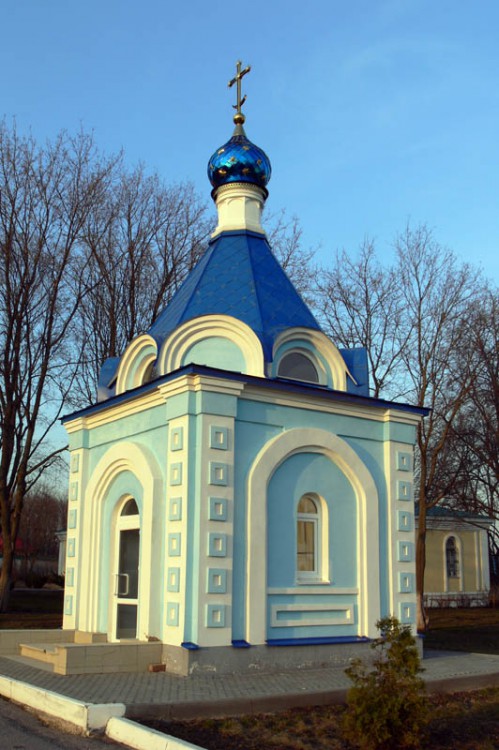 Иоанно-Богословский Макаровский мужской монастырь. Часовня Иверской иконы Божией Матери, Макаровка (Саранск, город, Республика Мордовия). фасады