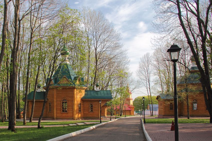 Иоанно-Богословский Макаровский мужской монастырь. Ближний скит, Макаровка (Саранск, город, Республика Мордовия). фасады