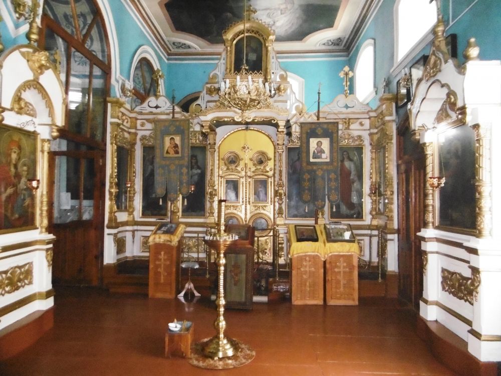 Церковь Космы и Дамиана, Кирсанов (Кирсановский район и г. Кирсанов, Тамбовская область). интерьер и убранство, Придел Николая Чудотворца