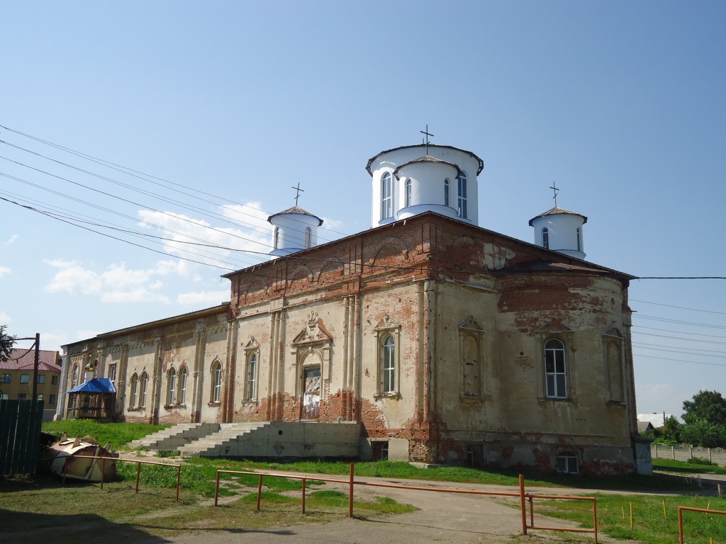 Кирсанов. Церковь Тихвинской иконы Божией Матери. фасады