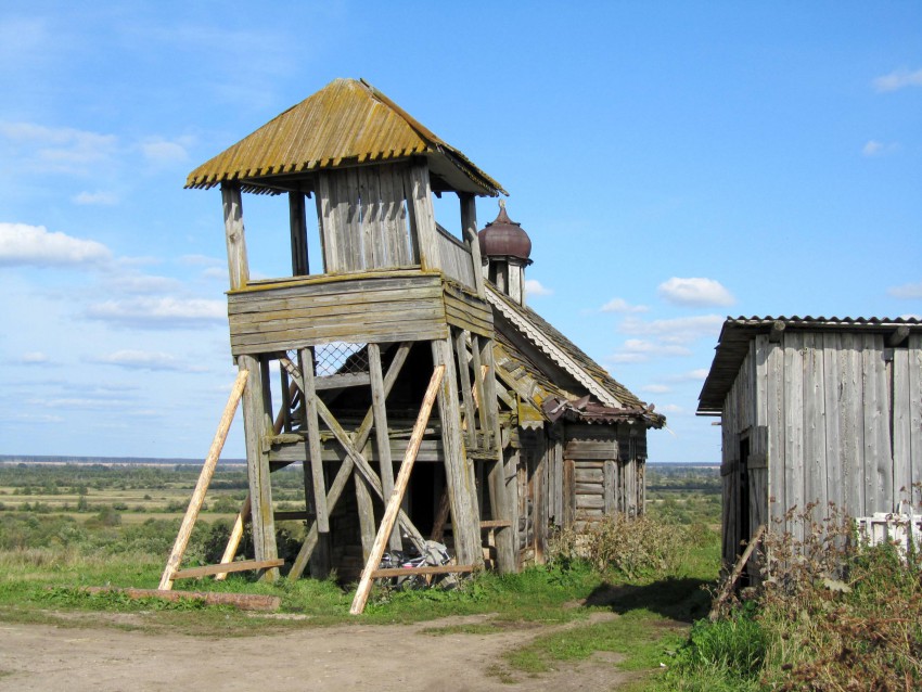 Часовня Георгия Победоносца, Сакулинская (Красноборский район, Архангельская область). фасады, вид с юго-запада